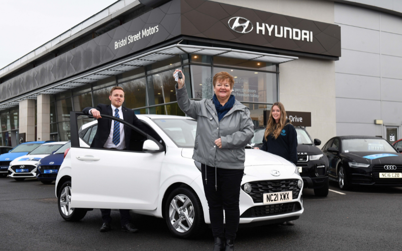 New Year, New Car For St Oswald’s Hospice Supporter