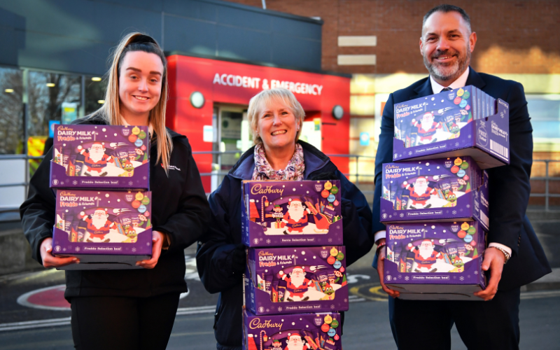 Bristol Street Motors Plays Santa For Hospital Charity