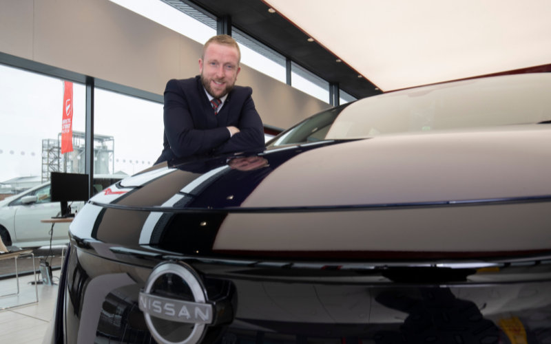 Lee Stewart, new General Manager of Bristol Street Motors Darlington Nissan