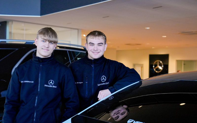 Brothers Vye For Pole Position At Vertu Mercedes-Benz Slough