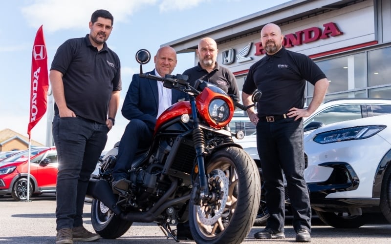 Vertu Honda Motorcycles Stockton Celebrated With Prestigious Award