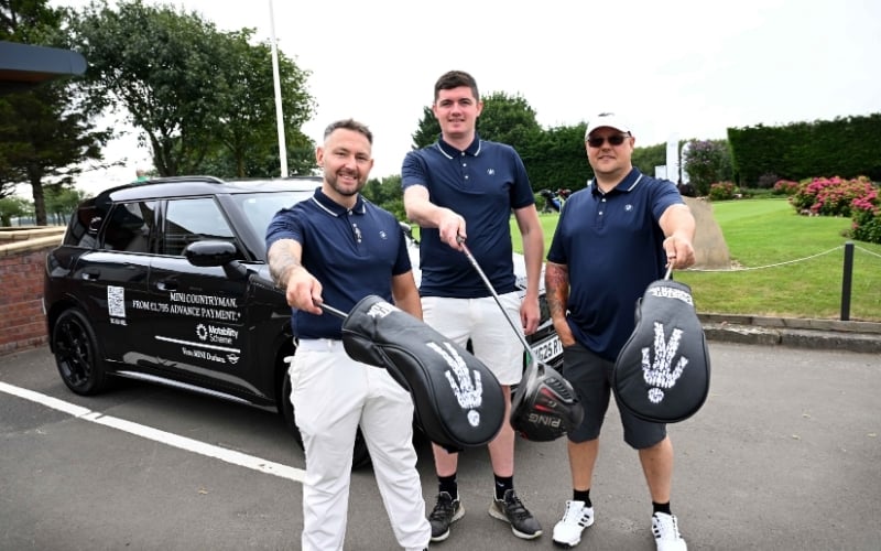 Gateshead Trio Take On Big Golf Challenge To Fundraise For Prostate Cancer UK