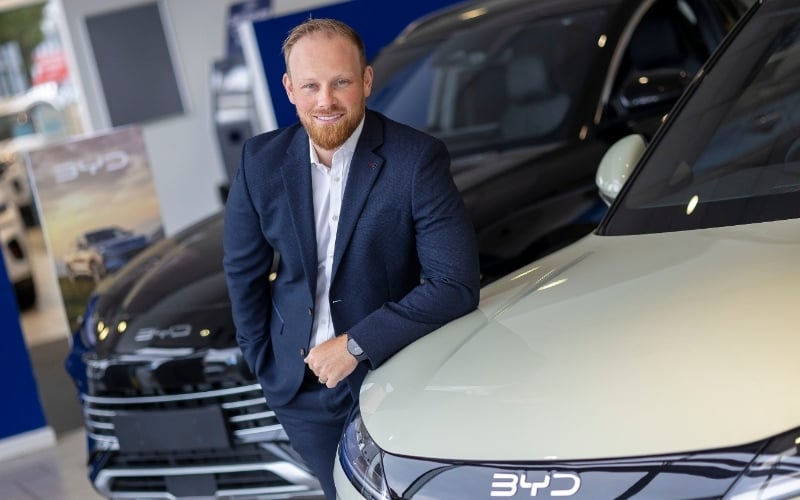 Vertu Brings BYD To Macclesfield