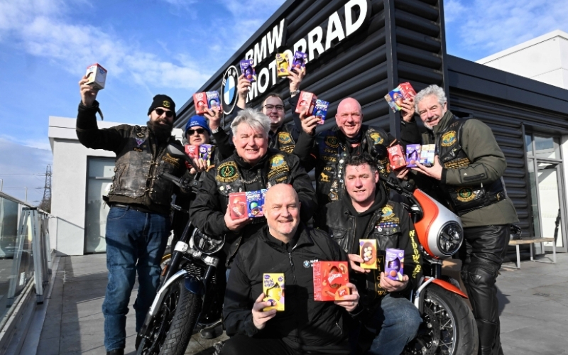 Vertu BMW Motorrad Sunderland Goes The Egg-stra Mile To Back Easter Events