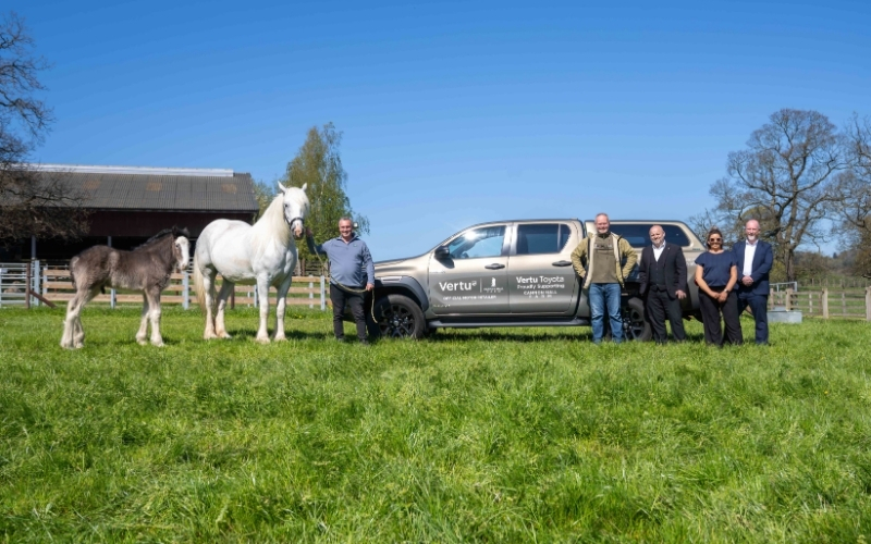 Vertu Provides New Toyota Hilux To Support Cannon Hall Farm