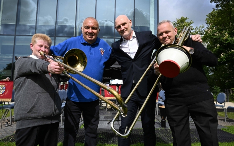 Vertu Sounds Out Support For Durham County Brass Band Movement