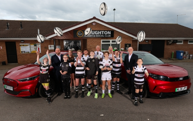 Vertu Ford Durham Backs Grassroots Rugby With Houghton RUFC Sponsorship