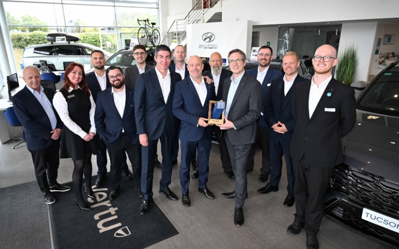 Vertu Hyundai Silverlink Adds To Award Tally With Top Honour