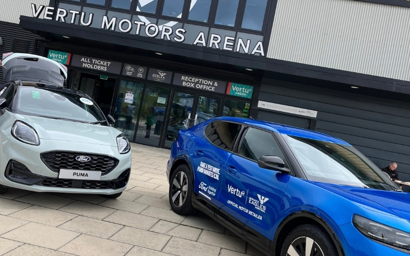 Vertu Ford Drives Support For Newcastle Eagles Community Foundation