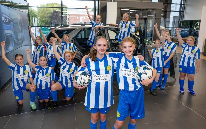 Vertu Mercedes-Benz Of Reading Backs Caversham Trents' Next Generation