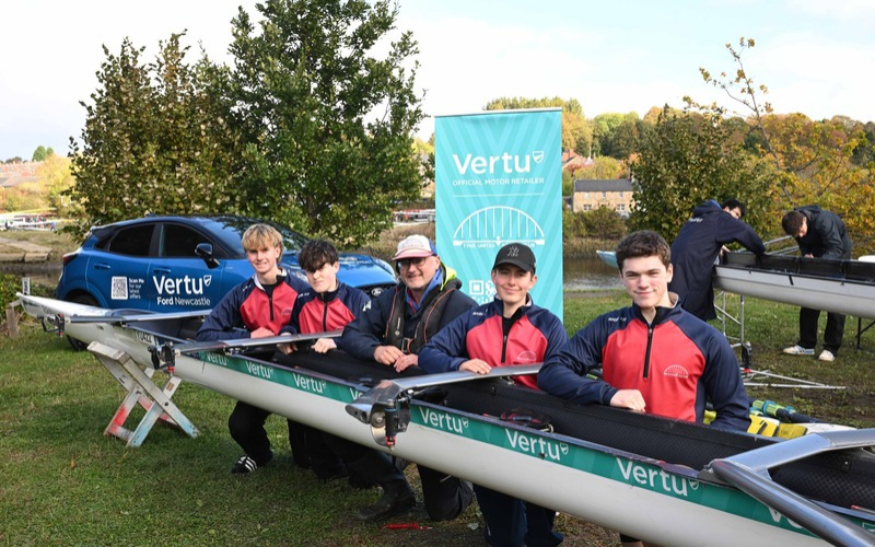 Vertu Pledges Support For Tyne United Rowing Club