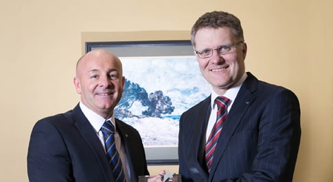 John Bowman wins 'Support Centre Person of the Year' Award