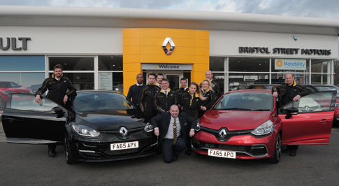 Renault Nottingham becomes sports specialist 