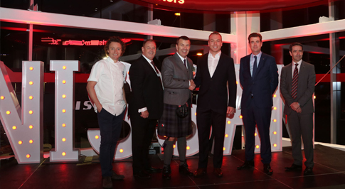 Olympian joins the opening of Nissan Glasgow Central