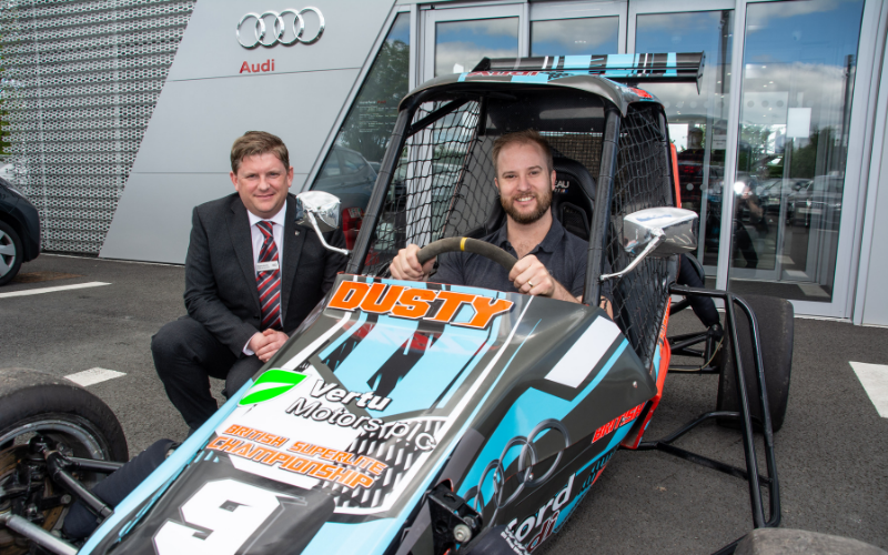 Technician Speeds Away With Sponsorship From Hereford Audi