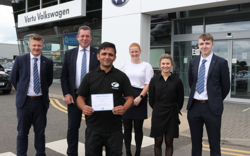 National Award For Harrogate Car Valeter